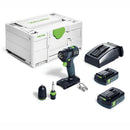 Festool TXS 18 C 3,0-Plus Cordless Drill with classic T-shape design