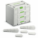 Festool SYS3-SORT/3 M 337 Sortainer³ Three-Drawer Storage System