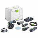Festool ETSC 125 3,0 I-Set 18V Cordless Random Orbital Sander 125mm