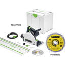 Festool TS 55 FEBQ-Plus-FS Plunge-Cut Saw Kit with Pro-Tech PT16060AL Aluminium Saw Blade