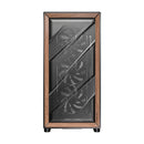 Antec FLUX ATX WOOD Mid Tower Gaming Chassis – Black