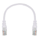 Linkbasic 22Cm Utp Cat5E Flylead White