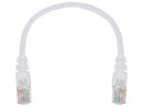 Linkbasic 22Cm Utp Cat5E Flylead White
