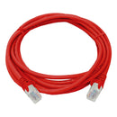 Linkbasic 3 Meter Utp Cat5E Flylead Red