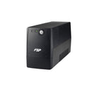 Fsp Fp Series 800Va 480W Line Interactive Simulated Sinewave Ups Built-In 1X 12V 9Ah (900Wh) Lead-Acid Battery, Off-Mode Charging And Cold Start Function - Black Colour
