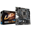 Gigabyte Intel® H610 Chipset For 12Th Gen Lga 1700 2X Ddr4 1X M2 D-Sub Hdmi Matx