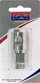 Quick Coupler 1/4"m Packaged Euroline