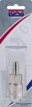 Quick Coupler 8mm Hose Packaged Euroline