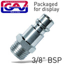Coupler Insert 3/8"m 2 Packaged