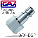 Connector German 3/8" Female 2 Packaged