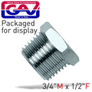 Taper Reducer Bush 3/4 X1/2 Mf Packaged
