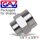 Reducing Socket 1/8 X 3/8 F/f Packaged