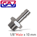 Hose Adaptor With 1/8 Male X 10mm Hose Tail