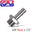 Hose Adaptor 3/8"male X 1/2" Hose