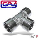 T Connector 1/4"fff