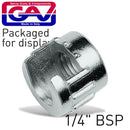 Metal Ring 1/4" For Bayonet Couplings Packaged