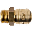 Brass Male Quick Coupler 1/2"m German