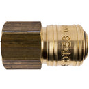 Brass Female Quick Coupler 1/2"f German