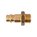 Brass Connector 1/4"m German