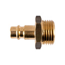 Brass Connector 1/2"m German