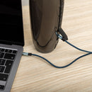 Gizzu 3.5Mm Aux Cable 1.5M - Black Blue