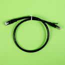 Gizzu Cat6 UTP Fly Lead Ethernet Network Cable 50cm – Black