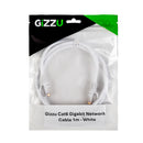 Gizzu Cat6 UTP Fly Lead Ethernet Network Cable 1m – White