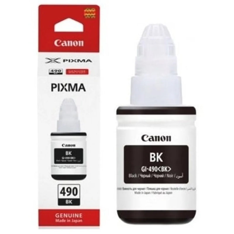 Canon Ink Black Gi-490Blk For G1400 G2400 G3400 Printers