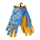 Ladies Slim Fit Medium Garden Gloves Blue