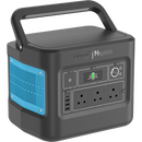 Enertec Megatank Portable Power Station 1000W 896Wh Pure Sine Wave - 2 Year Warranty