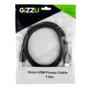 Gizzu USB2.0 Printer Cable 1.5M