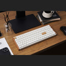 Keychron K4 HE 96% Magnetic Switch Hot-Swap RGB Wireless Keyboard – White (Wood + Aluminium)
