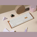 Keychron K4 HE 96% Magnetic Switch Hot-Swap RGB Wireless Keyboard – White (Wood + Aluminium)