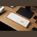 Keychron K4 HE 96% Magnetic Switch Hot-Swap RGB Wireless Keyboard – White (Wood + Aluminium)