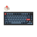 Keychron V1 Max Qmk Via Wireless Custom Mechanical Keyboard Red Switches - Black