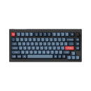 Keychron V1 Max Qmk Via Wireless Custom Mechanical Keyboard Red Switches - Black