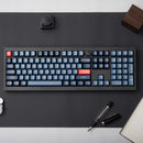 Keychron V6 Max Qmk Via Red Wireless Custom Mechanical Keyboard Red Switch - Black