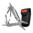 Multitool Silver With Led Light &amp; Nylon Pouch In Blister
