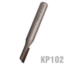 Straight Bit Single Flute 3/16" X 1/2" Cut 1/4" Shank