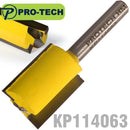 Straight Bit 3/4"(19mm) X 1"(25.4mm) Cut 2 Flute With Bottom Cut 1/4"