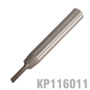 Straight Bit 3/32" (2.4mm) X 1/2" Cut Solid Carbide 2 Flute 1/4"shank