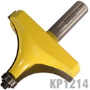 Corner Rounding 2 3/4" X 1 3/8" (1 1/8" Radius) 1/2" Shank