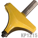 Corner Rounding 3" X 1 1/2" (1 1/4" Radius) 1/2" Shank