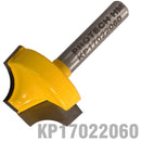 Ovolo &amp; Rounding Over 27mm X 15mm 1/4" Shank