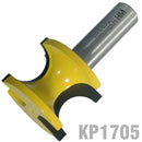 Bull Nose Radius 3/4" X 29mm Full Radius 1/2" Shank