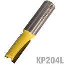Straight Bit 7/16" (9.5mm) X 1"(25.4mm) Two Flute Long 1/2" Shank