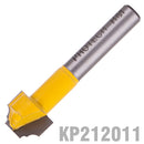 Classical Pattern Plunge Cutting Flat Bottom 1/2" X 3/8" 1/4" Shank