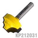 Classical Pattern Plunge Cutting Flat Bottom 1" X5/8" 1/4" Shank