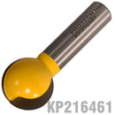 Plunge Cutting Ball 1" X 2" 1/2"shank