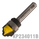 Classical Bit 1/2" X 3/8" With Top Bearing 1/4" Shank
